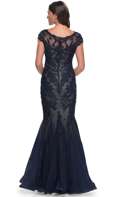 La Femme 30876 - Embellished Mermaid Gown Prom Dresses