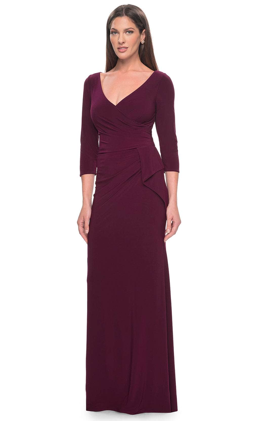 purple jersey wrap dress Purple Cotton Jersey Wrap Dress