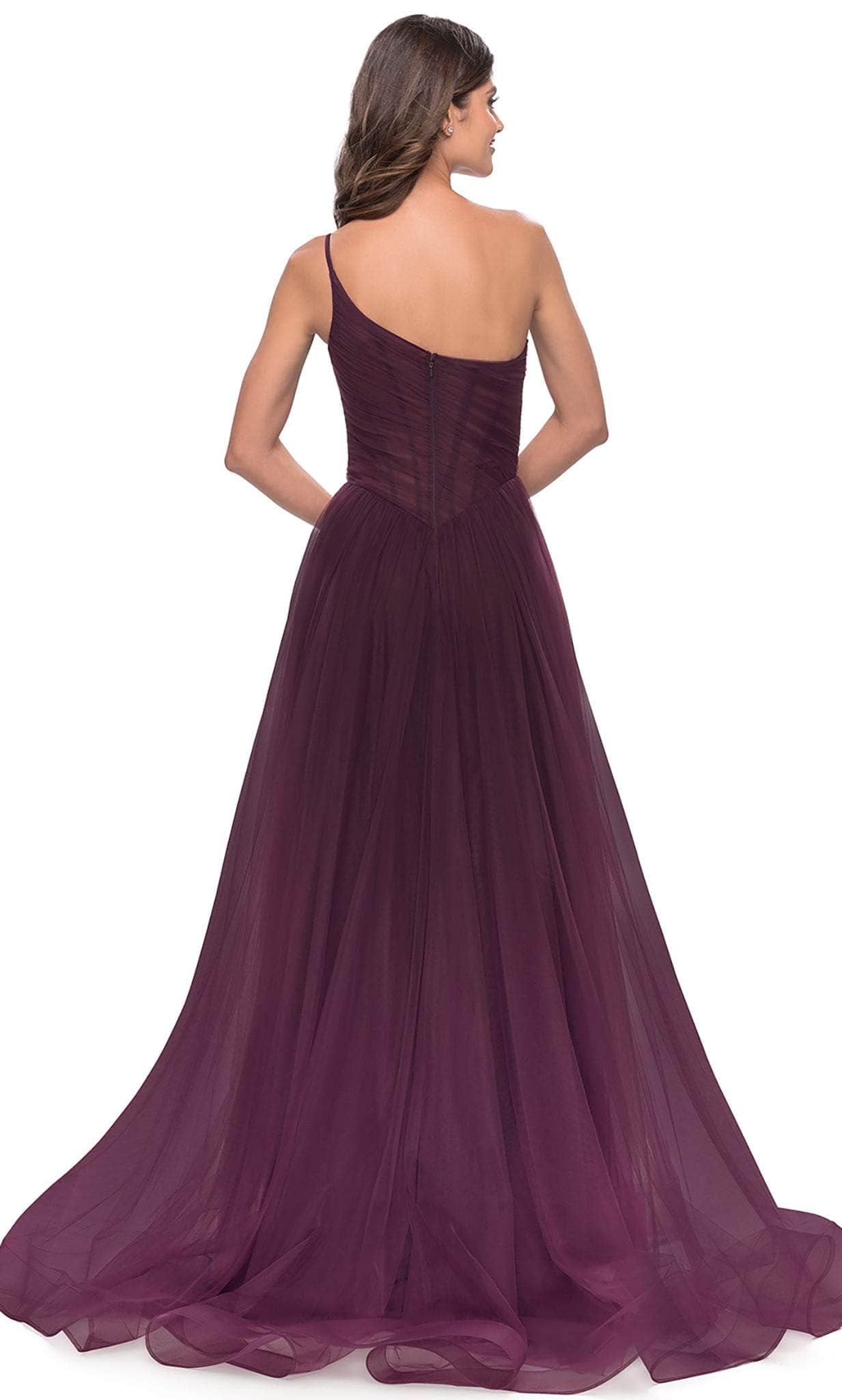 La Femme 31069 - Asymmetrical Dress