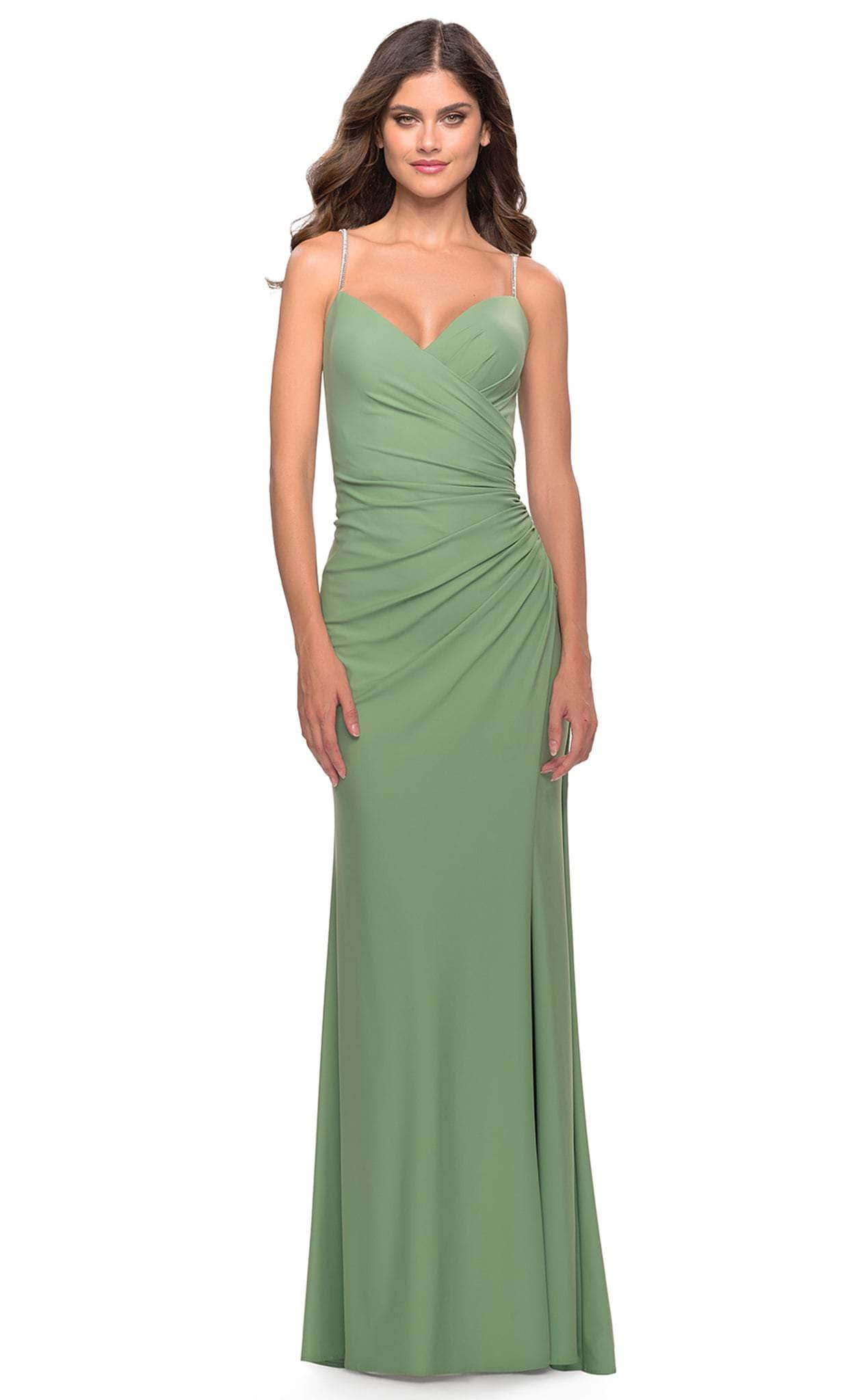 La Femme 31107 - High Slit Dress