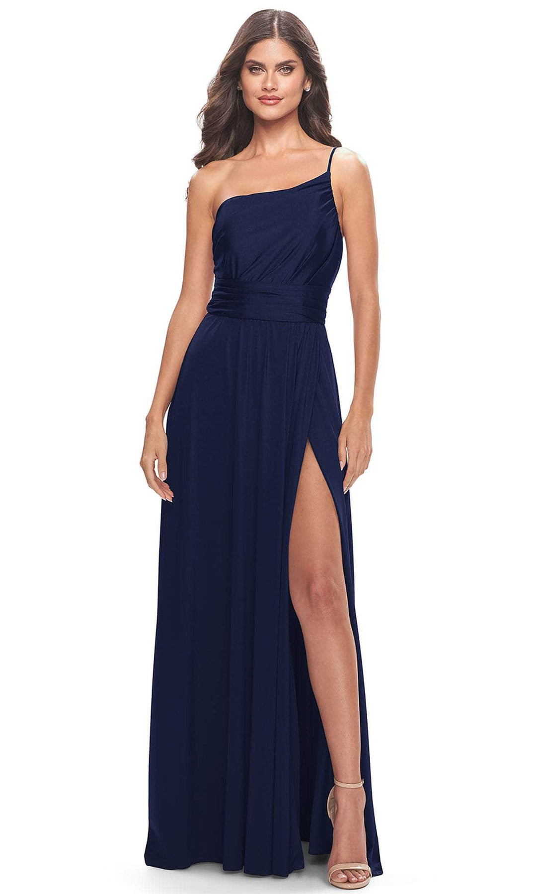 la femme one shoulder dress La Femme 31391