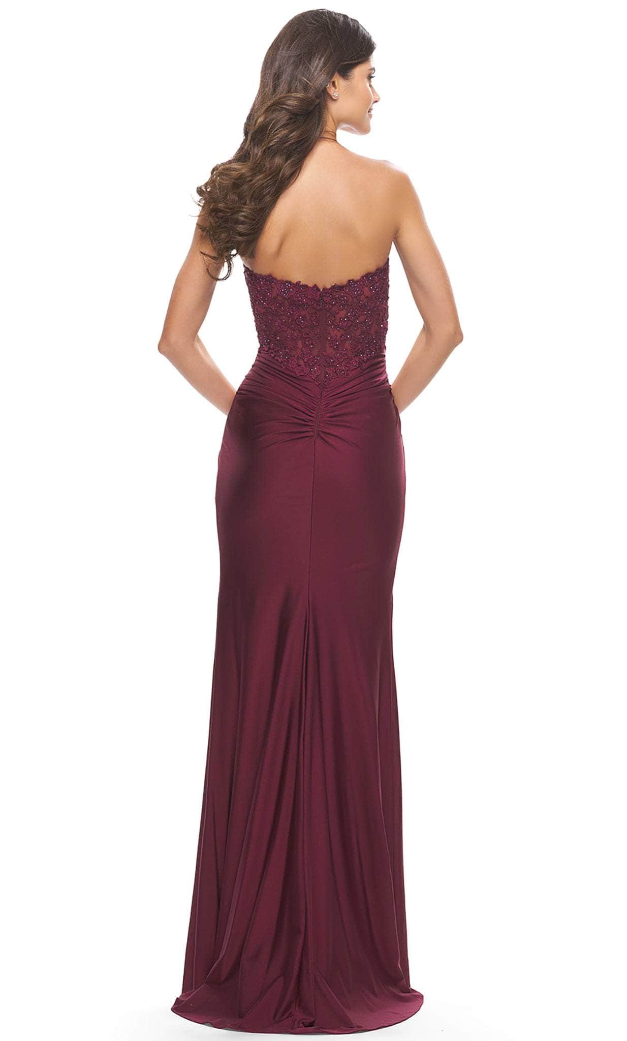 La Femme 31182 - Lace Sweetheart Prom Dress Special Occasion Dress