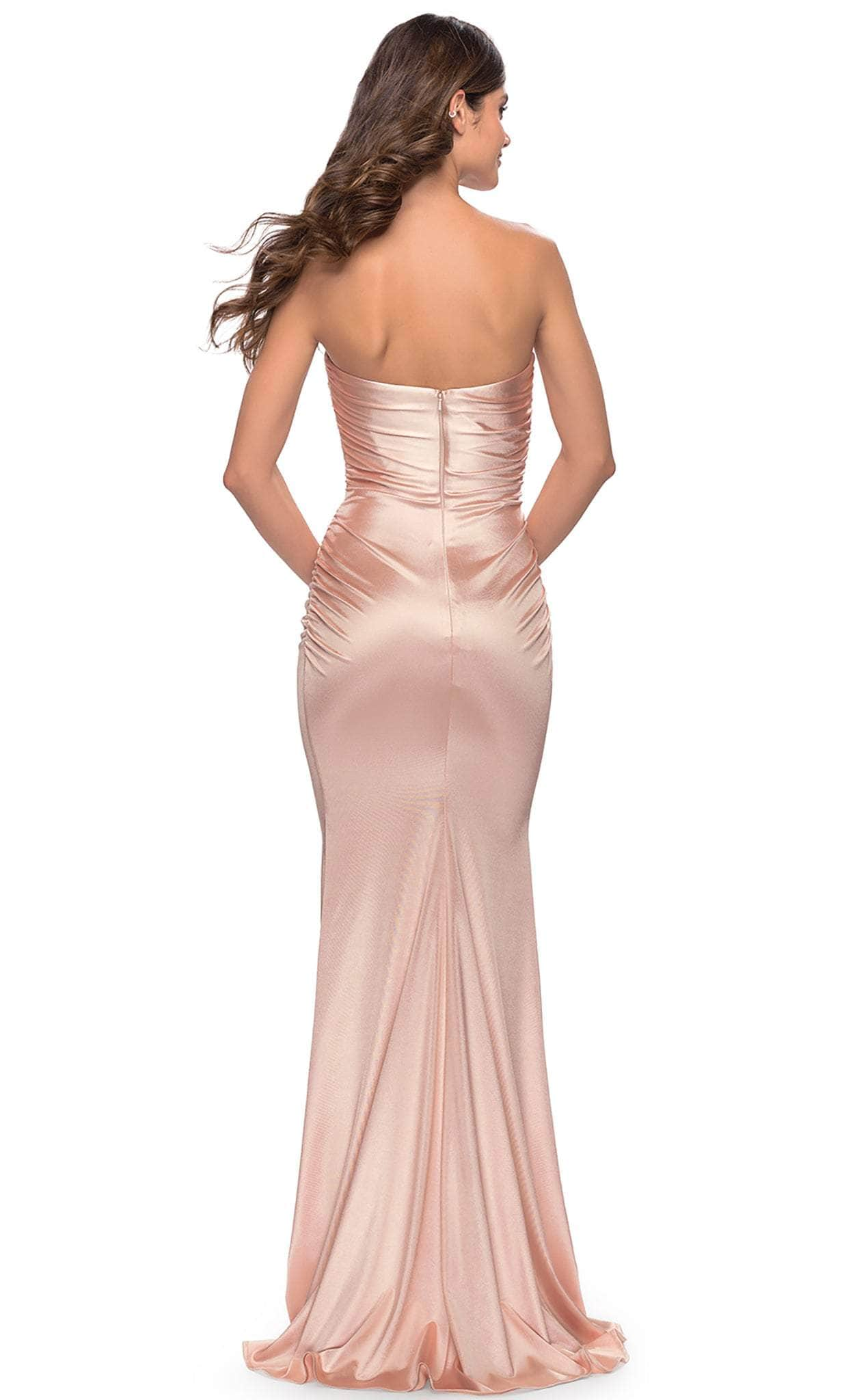 La Femme 31189 - Strapless Sheath Prom Dress Special Occasion Dress