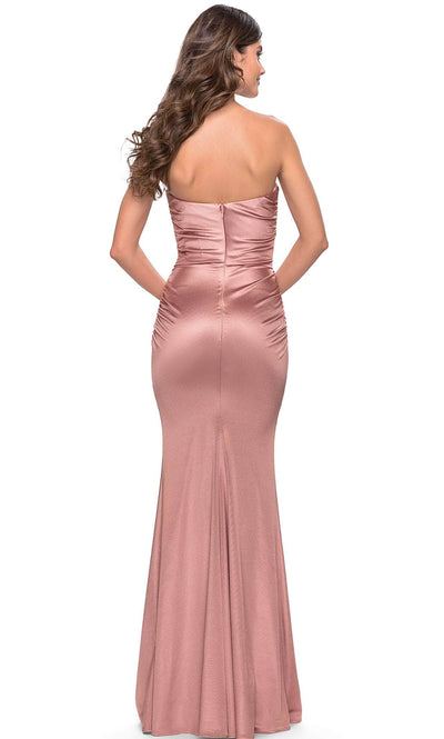 La Femme 31189 - Strapless Sheath Prom Dress Special Occasion Dress