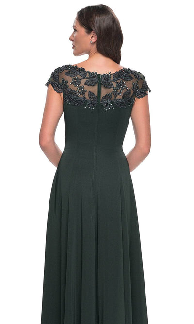 La Femme 31195 - Illusion Bateau Evening Dress Evening Dresses