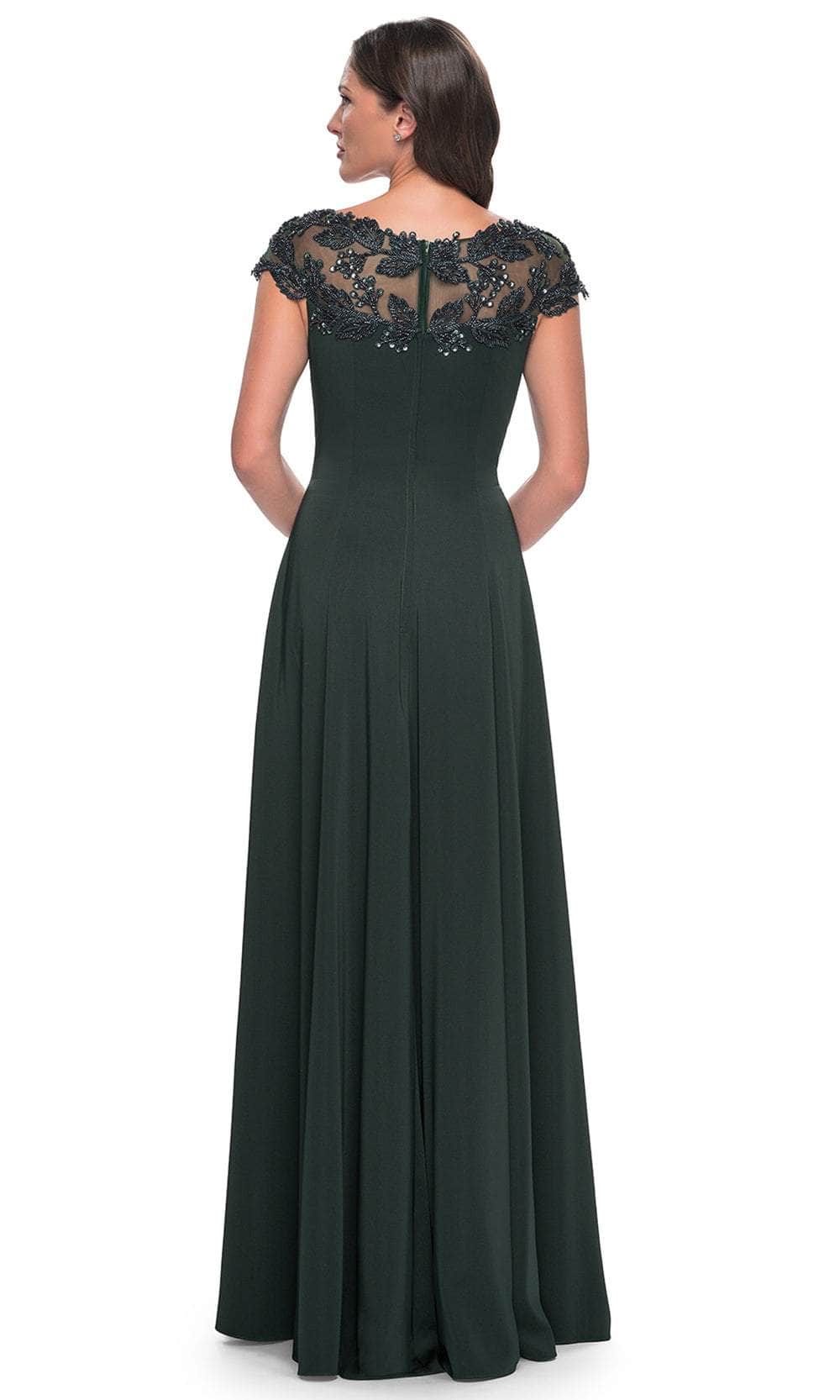 La Femme 31195 - Illusion Bateau Evening Dress Evening Dresses