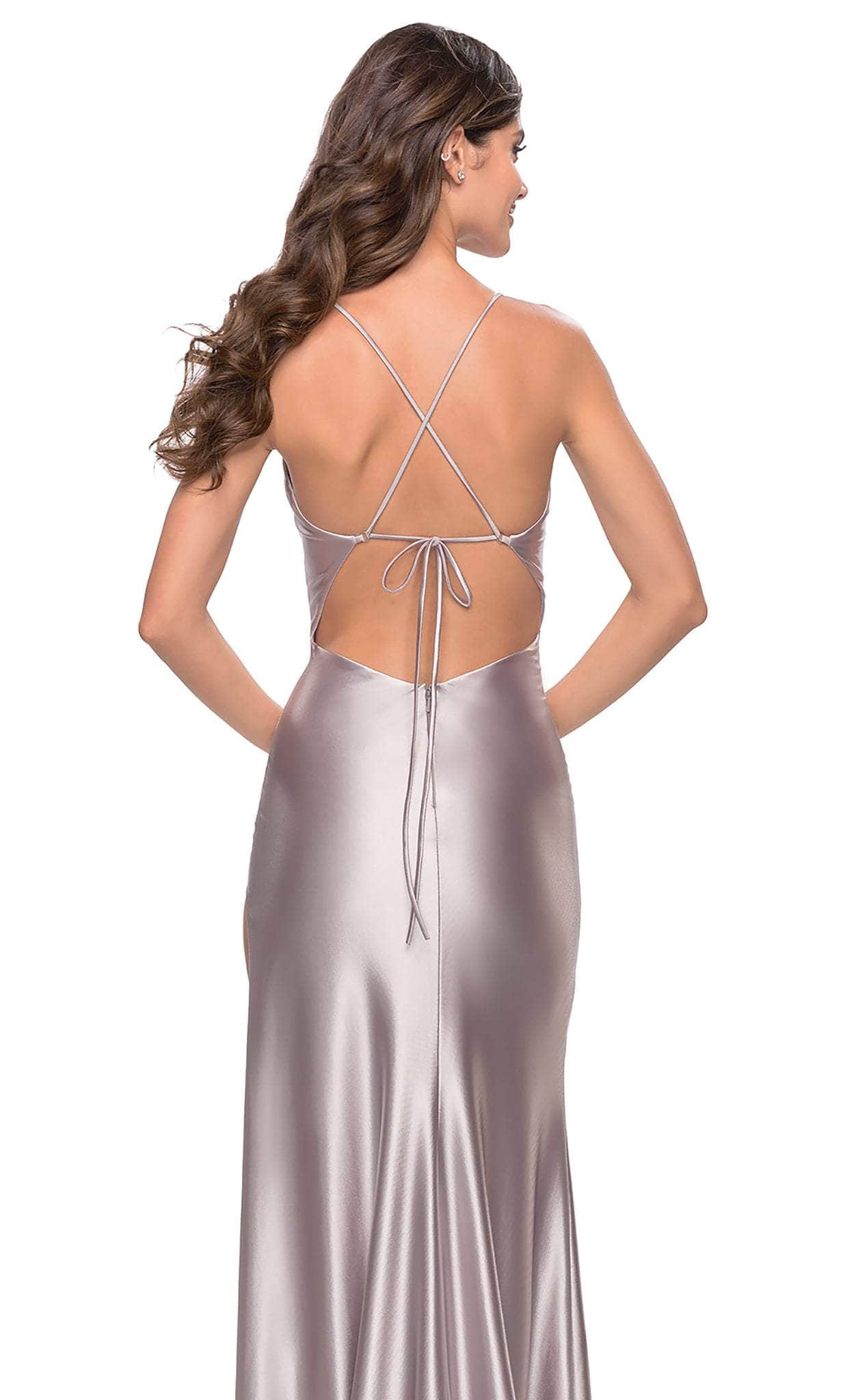 La Femme 31208 - Metallic Dress