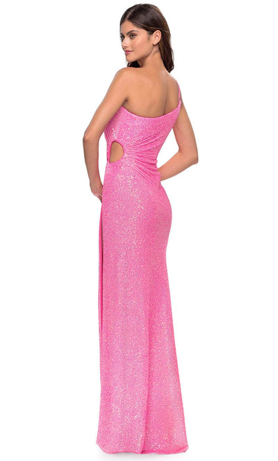 La Femme 31213 - One-Sleeve Gown