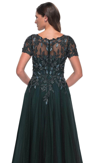 La Femme 31267 - Embellished Floral Formal Dress Evening Dresses