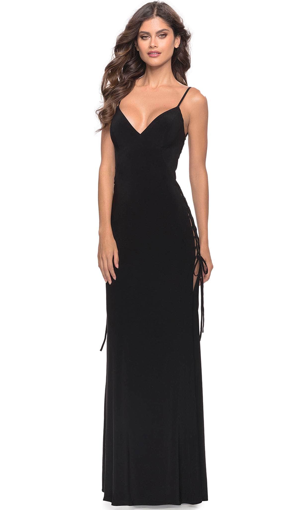 La Femme 31311 - Braided Long Dress