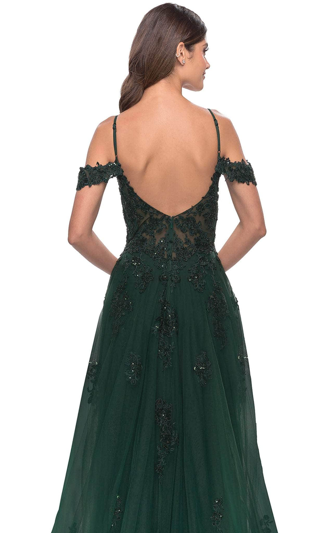 La Femme 31346 - Beaded Tulle Gown