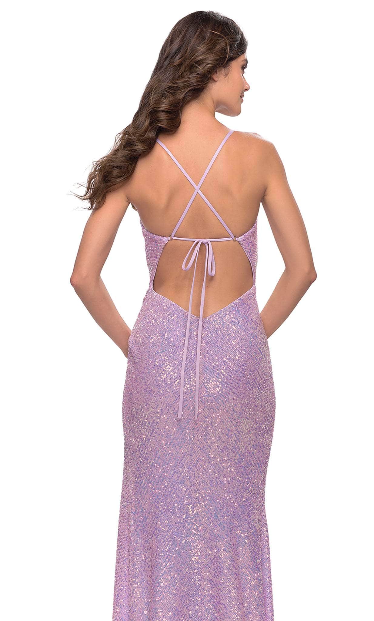 La Femme 31349 - High Slit Dress