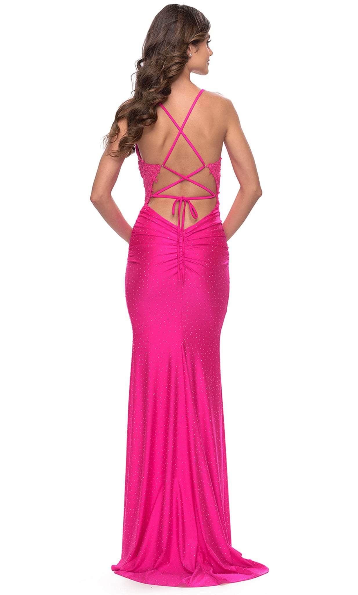 La Femme 31365 - Drape Front Dress