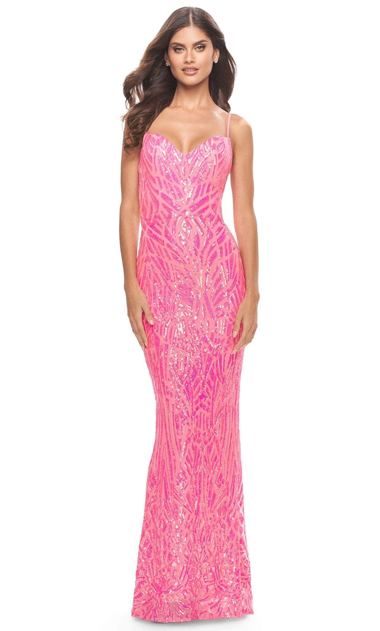 La Femme 31390 - Print Dress