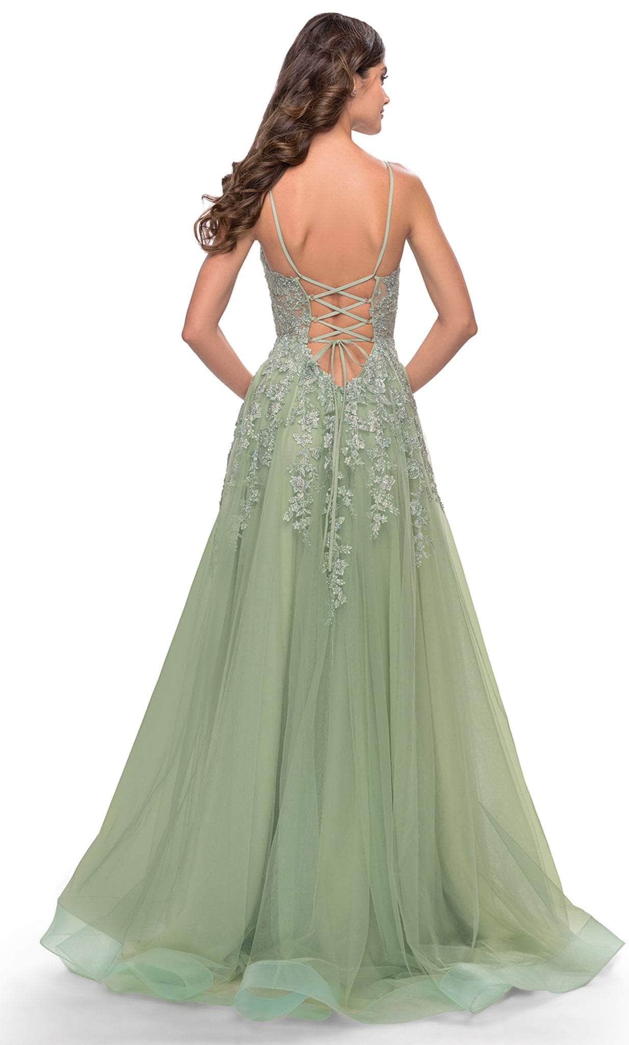 La Femme 31393 - Embroidered Dress