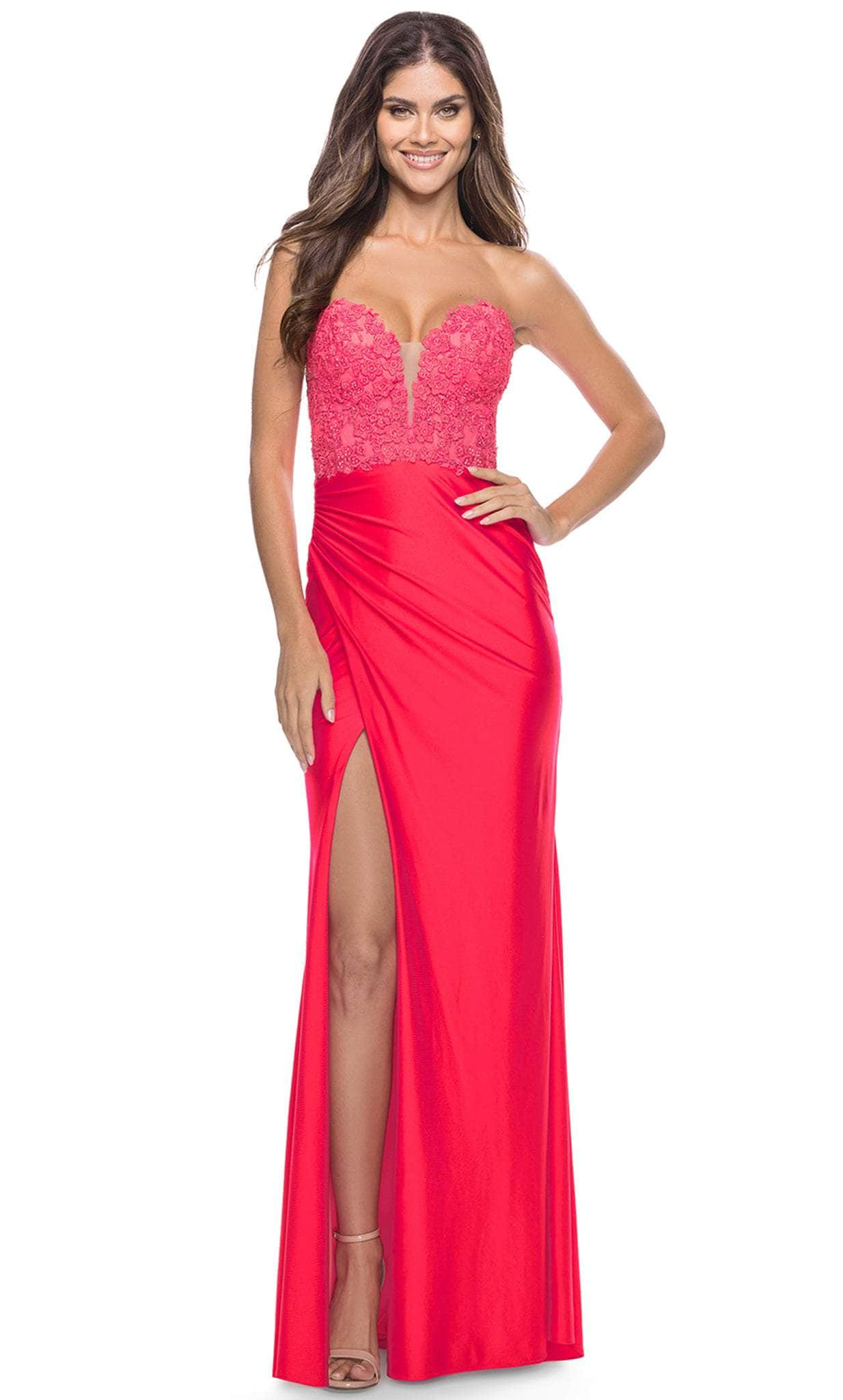 La Femme 31411 - Strapless Dress