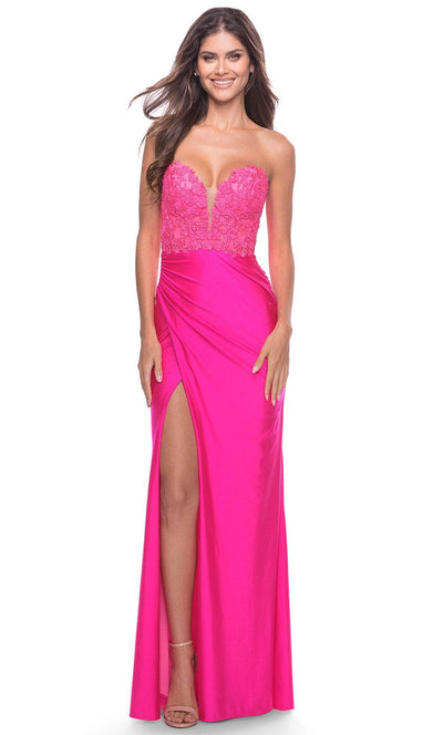 La Femme 31411 - Strapless Dress