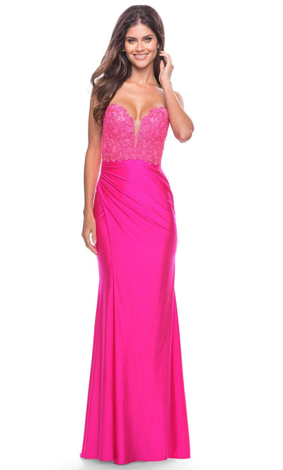 La Femme 31411 - Strapless Dress