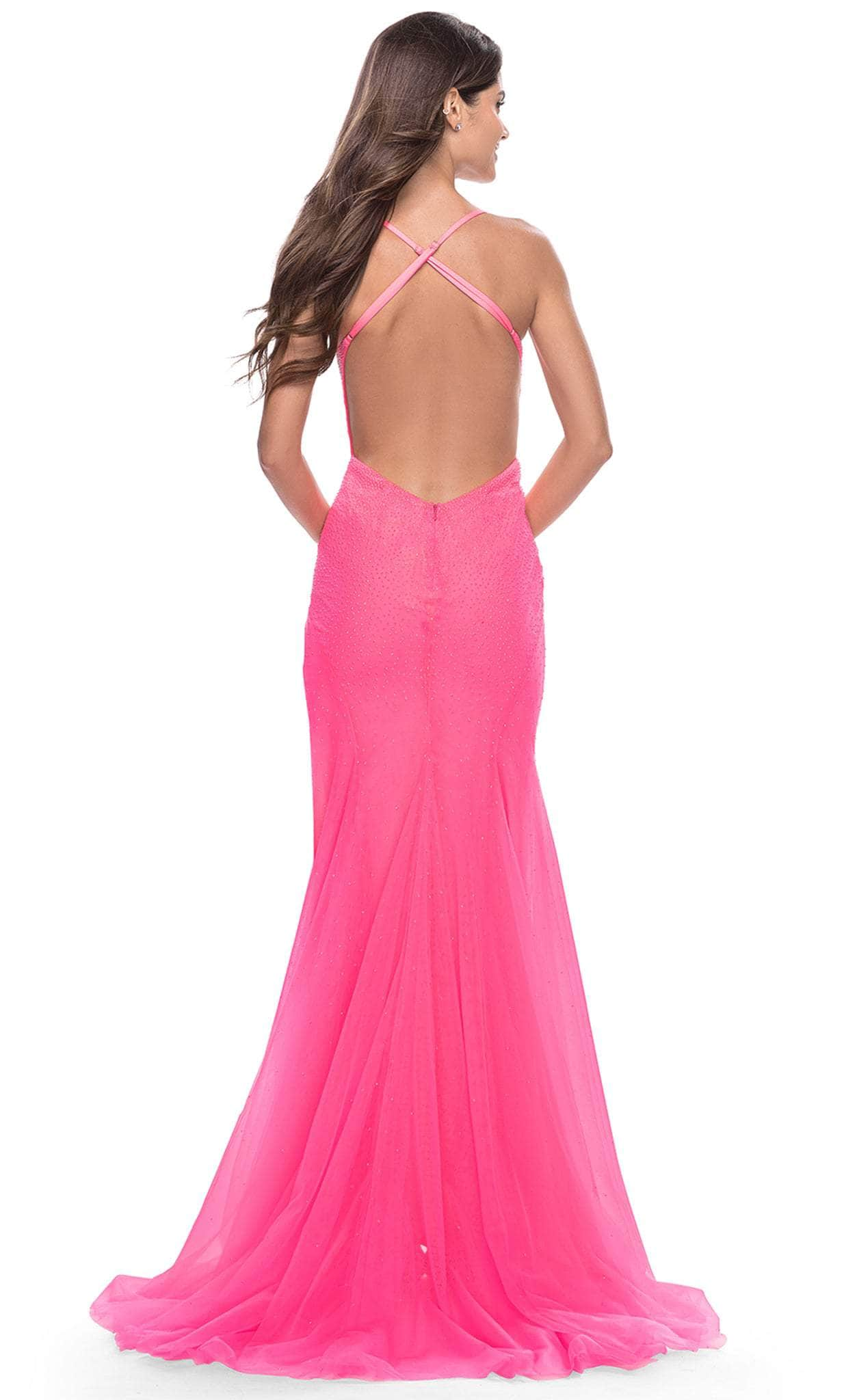 La Femme 31419 - Open Back Dress