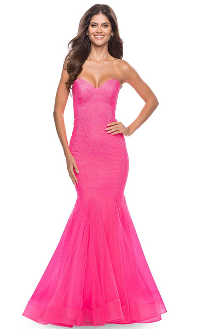 La Femme 31421 - Sparkly Mermaid Gown