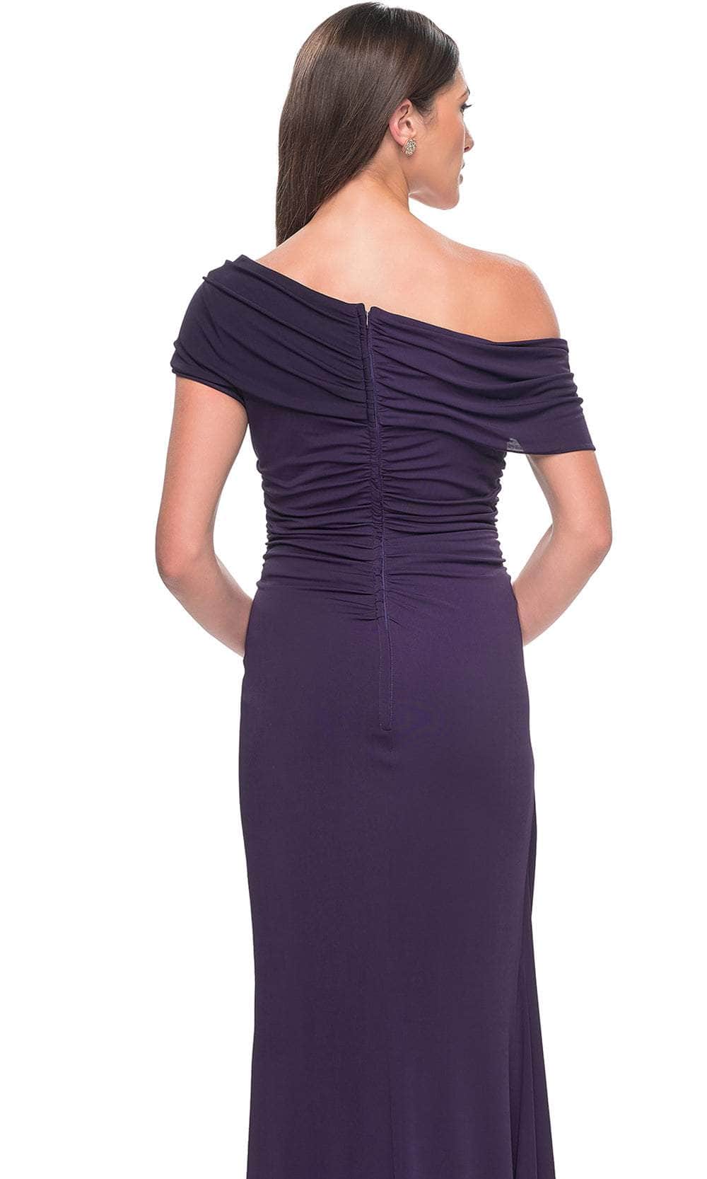 La Femme 31459 - Sheath Off-Shoulder Formal Dress Evening Dresses