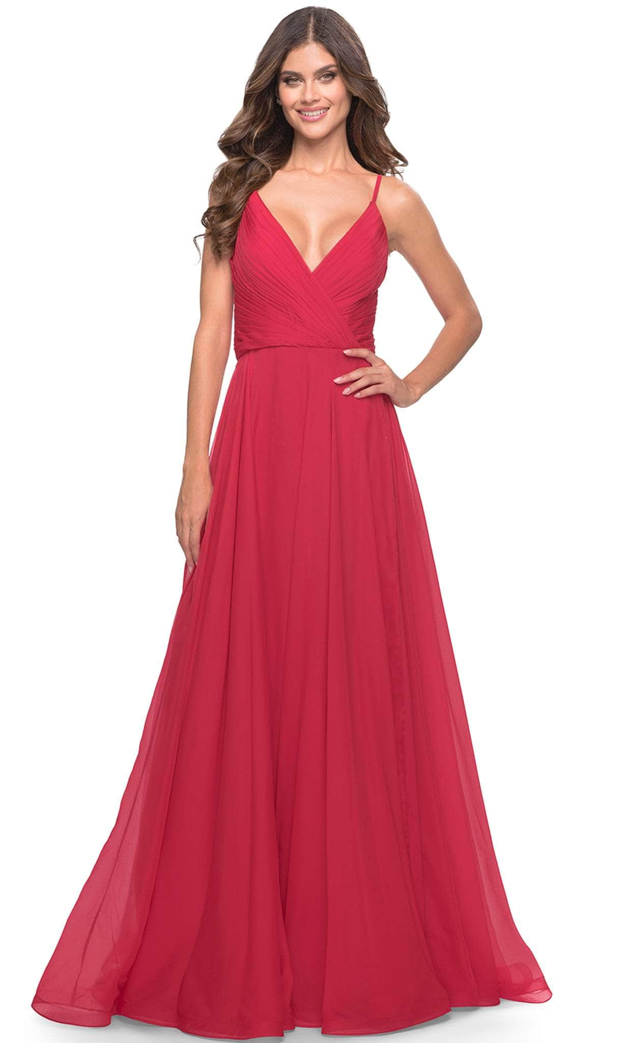 La Femme 31500 - Ruched Dress