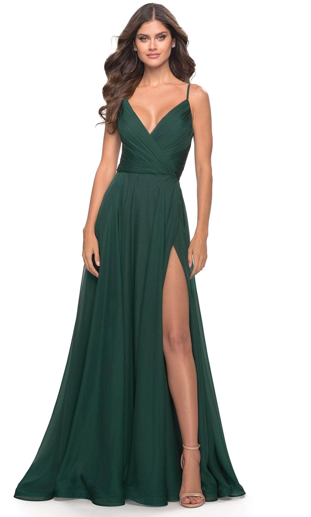 La Femme 31500 - Ruched Dress