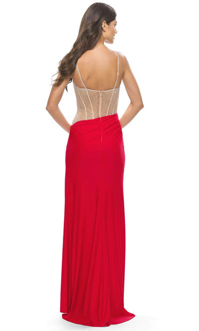 La Femme 31537 - Net Embellished Dress