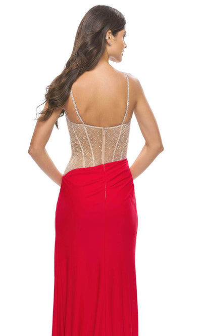 La Femme 31537 - Net Embellished Dress