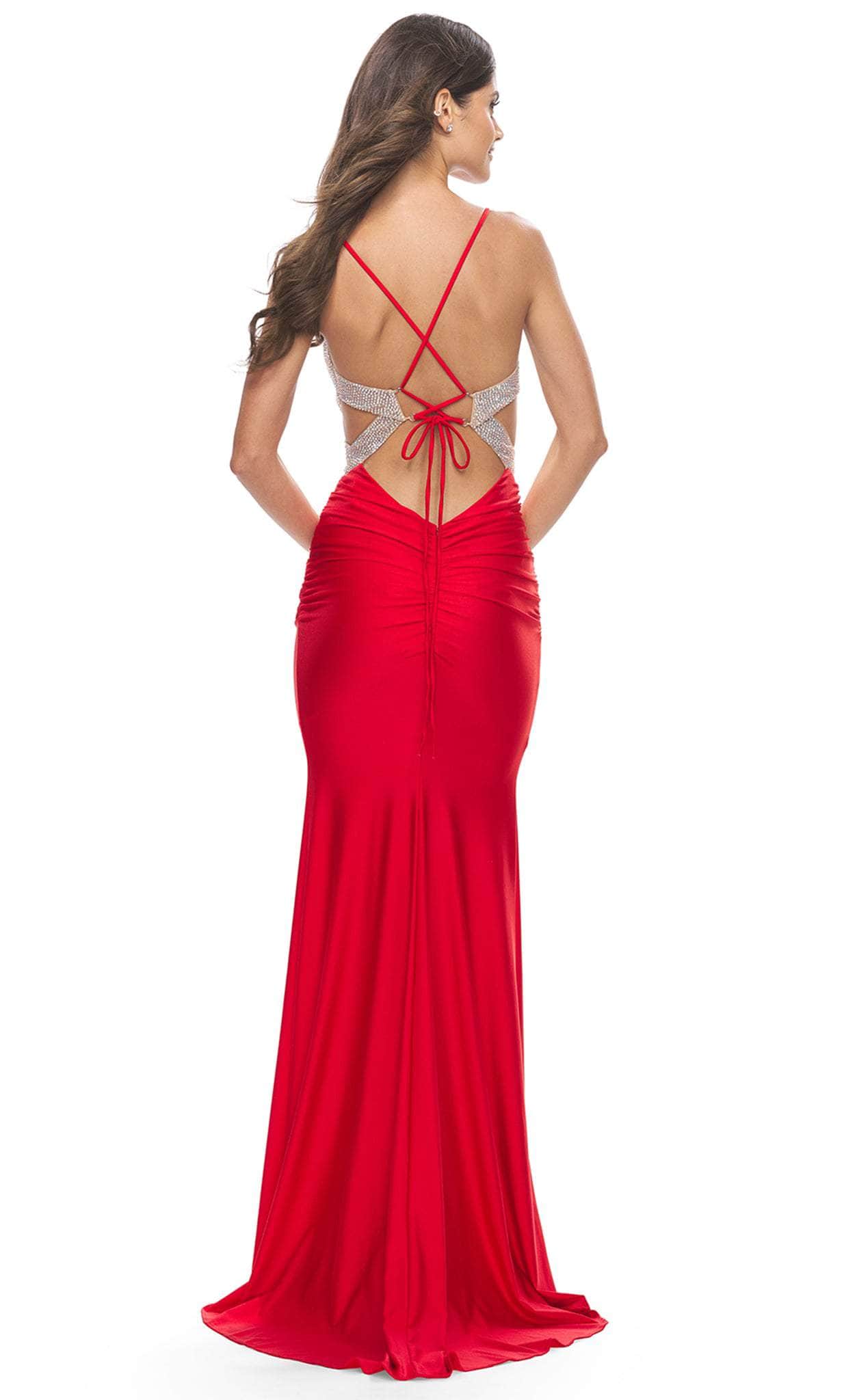 La Femme 31606 - V-Neck Gown