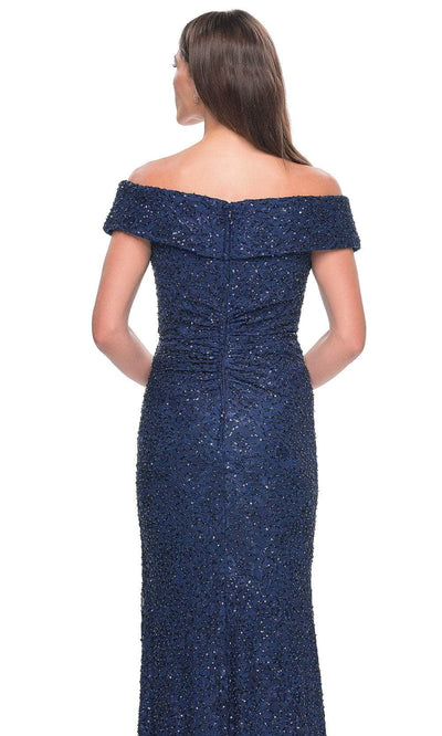 La Femme 31679 - Beaded Lace Evening Dress Evening Dresses