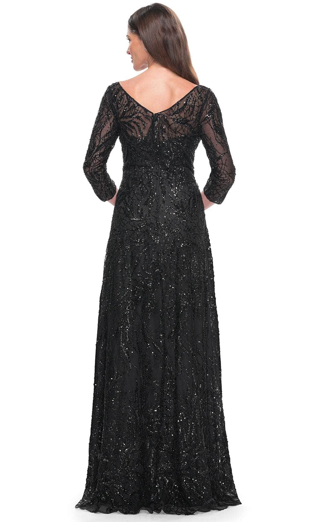 La Femme 31690 - A-Line Sequin Formal Dress Evening Dresses