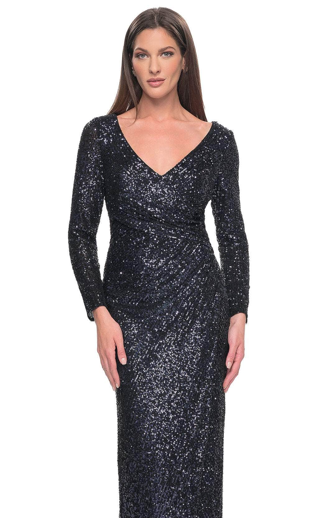 La Femme 31698 - Sequin Sheath Evening Dress Evening Dresses