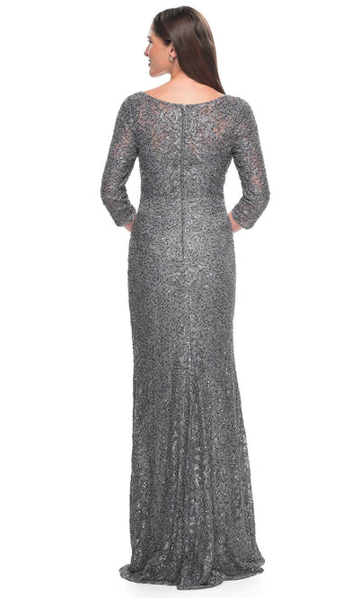 La Femme 31721 - Quarter Sleeve Lace Evening Dress Evening Dresses