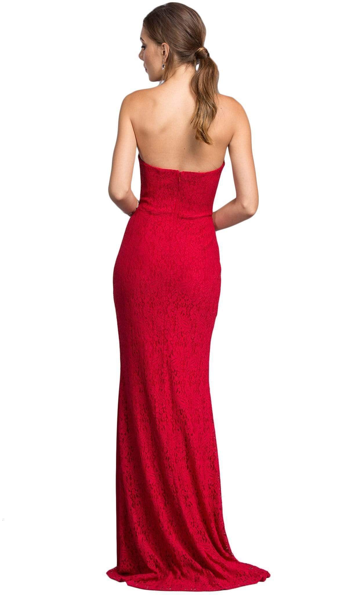 Lace Strapless Sweetheart Prom Dress Dress