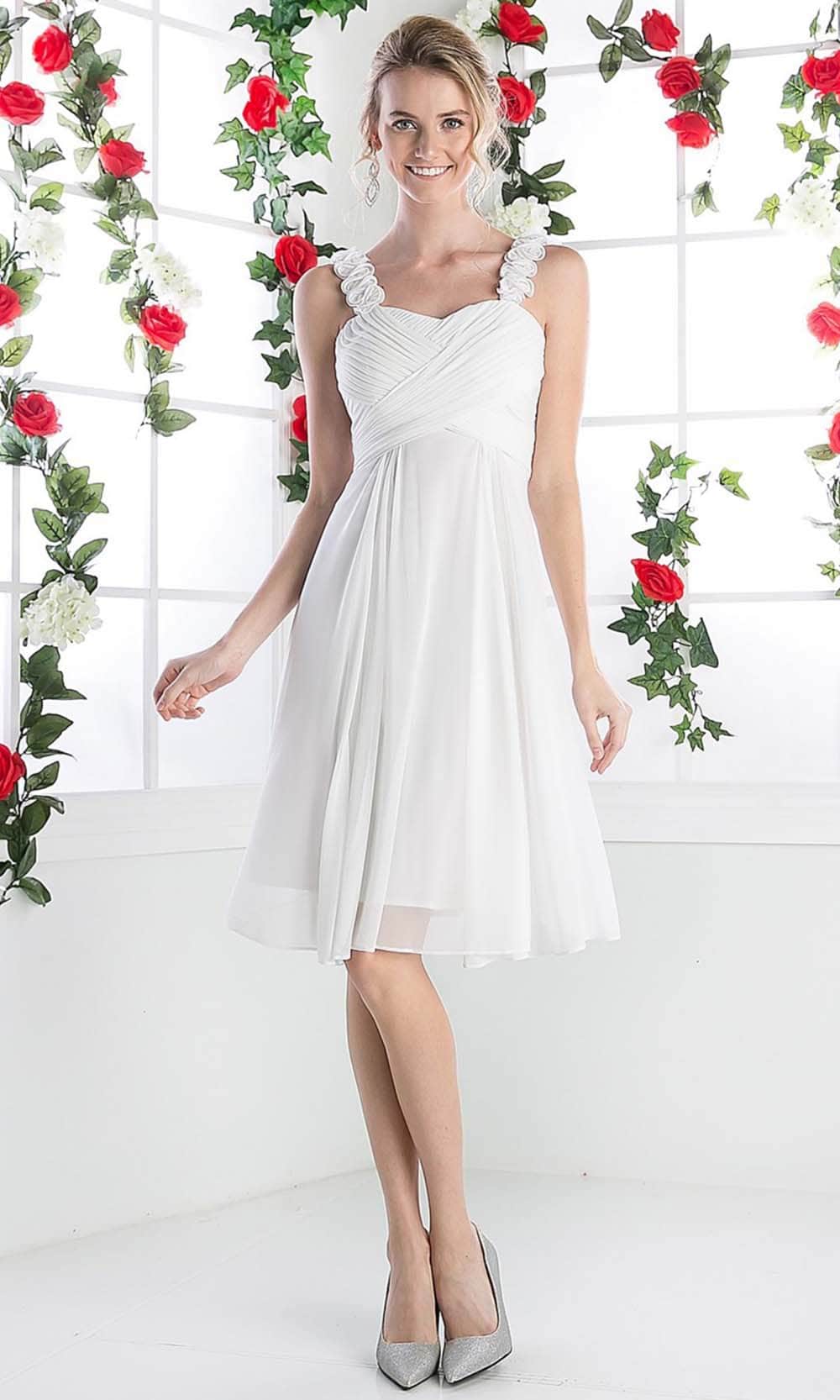 Ladivine 3801 Bridesmaid Dresses XS / Off White