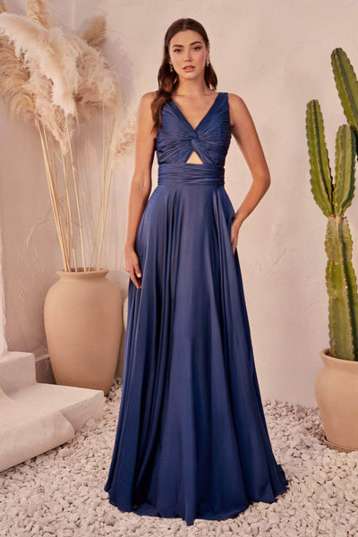 Ladivine 7497 - Sleeveless A-Line Prom Gown Special Occasion Dress