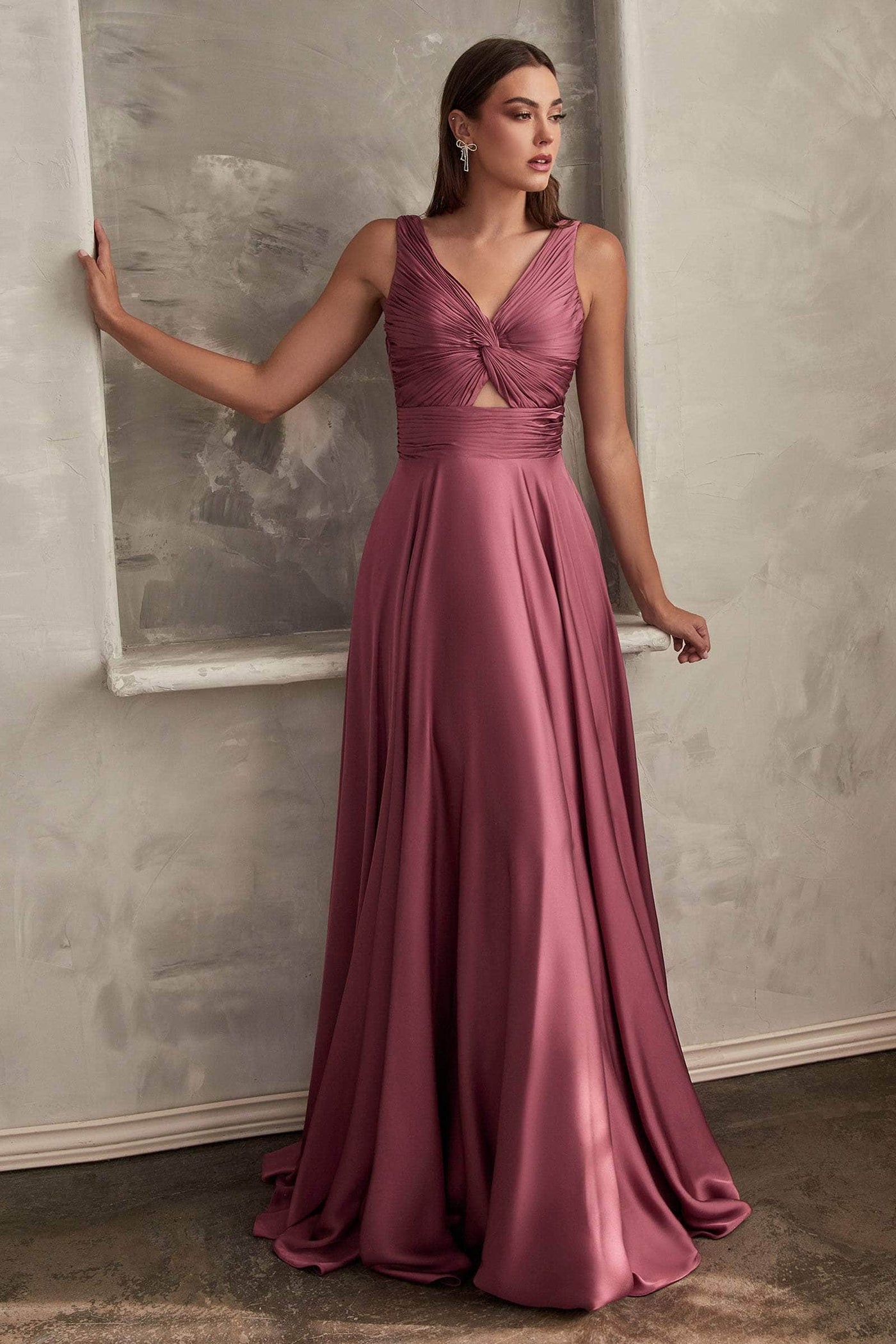 Ladivine 7497 - Sleeveless A-Line Prom Gown Special Occasion Dress