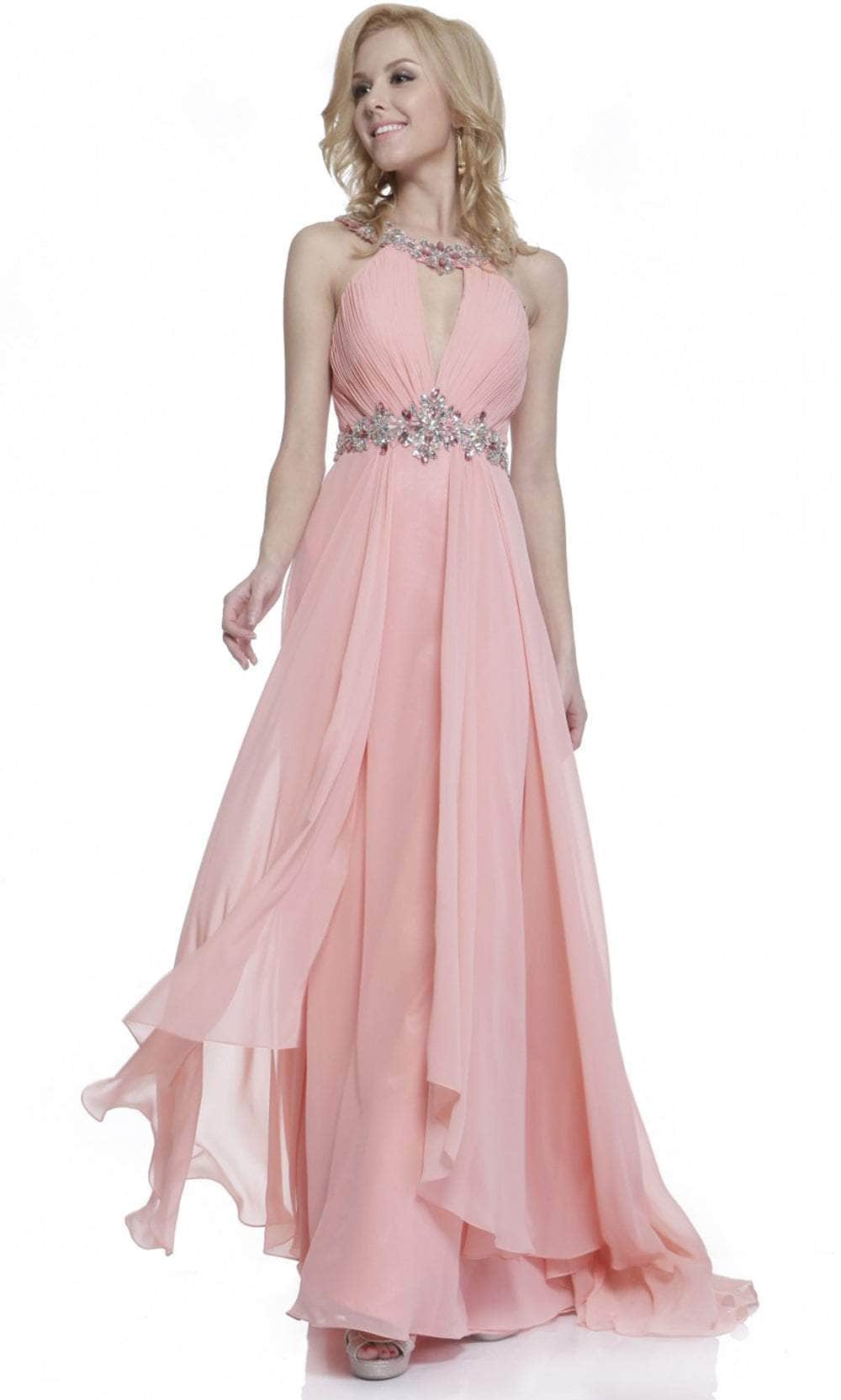 Ladivine C290 Prom Dresses 4 / Dark Blush