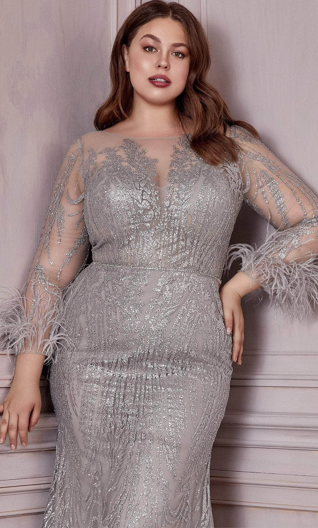 Ladivine CB090C - Trumpet Gown