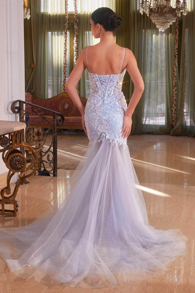 Ladivine CB148 - Sleeveless Mermaid Gown Special Occasion Dress