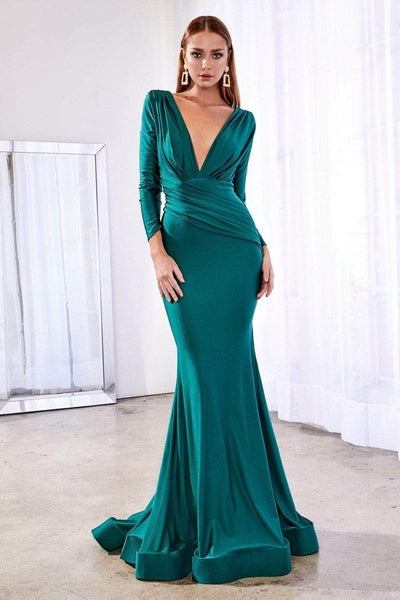 Ladivine CD0168 Evening Dresses XXS / Emerald