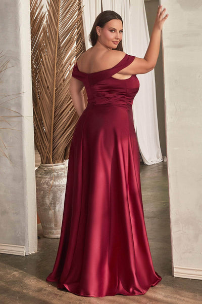 Ladivine CD325C - Off-Shoulder Knot Evening Dress Special Occasion Dress