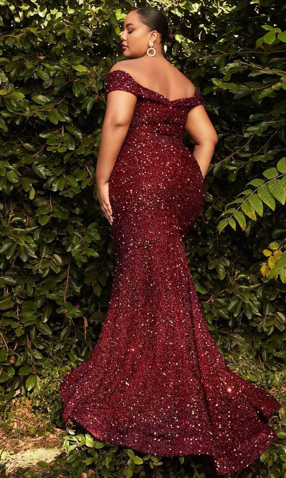 Ladivine CD975C - Trumpet Sequin Ornate Prom Gown Prom Dresses 18 