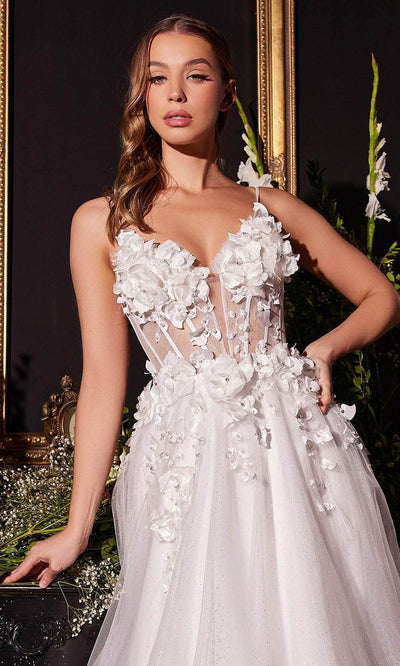 Ladivine CM321W - Floral Bridal Gown