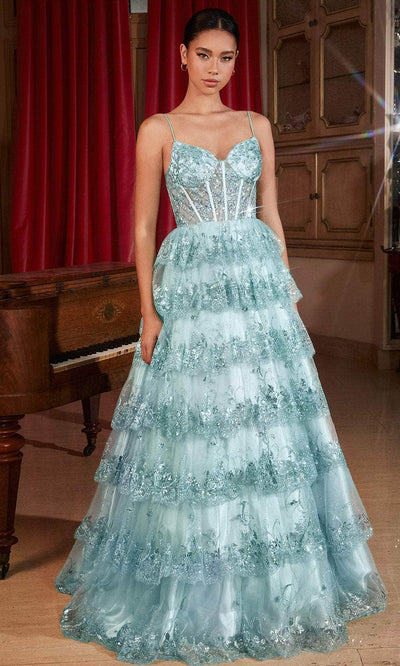 Ladivine KV1108 - Sweetheart A-Line Prom Gown Prom Dresses
