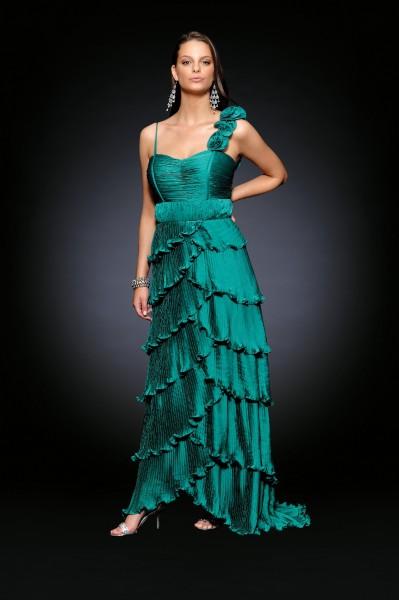 Lara Dresses - 21482 in Green Special Occasion Dress 0 / Green