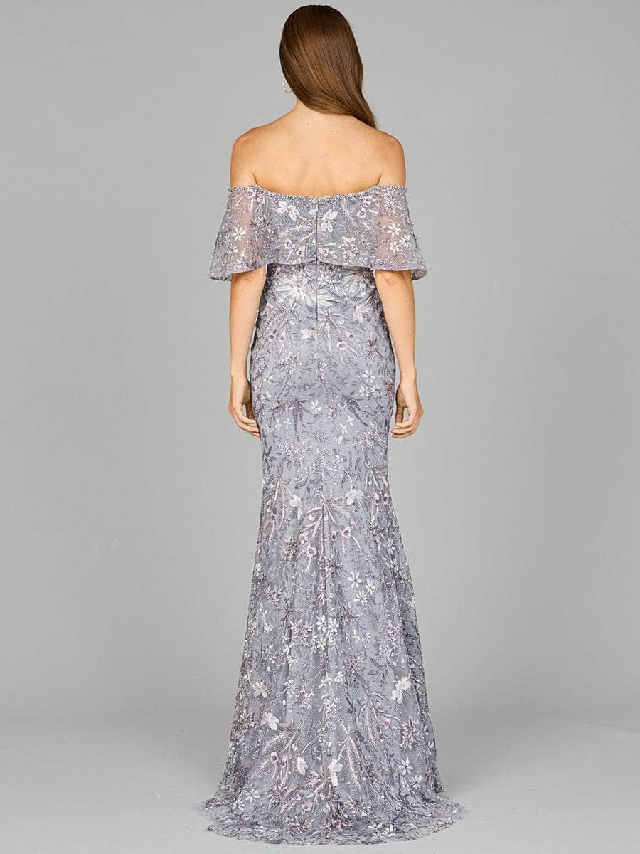 Lara Dresses 29001 - Straight-Across Beaded Gown Special Occasion Dresses 