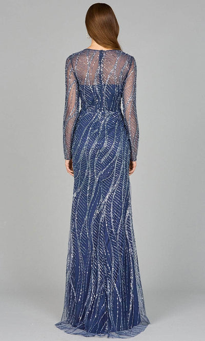 Lara Dresses 29039 - Illusion Jewel Beaded Formal Dress Special Occasion Dresses 
