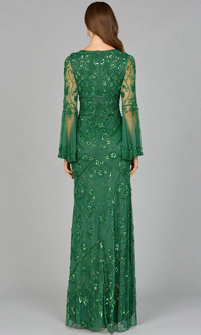 Lara Dresses 29088 - Beaded Bell Sleeve Evening Dress Special Occasion Dresses 